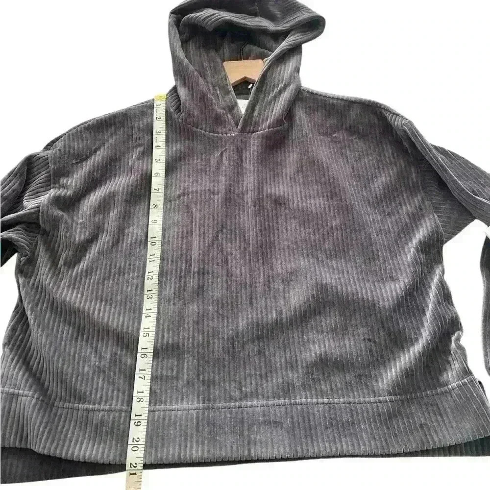 AERIE Groove-On Velour Hoodie Sweater - Picture 6 of 11
